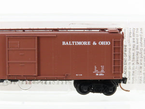 N Scale Micro-Trains MTL 120210 B&O Baltimore & Ohio 40' Box Car #272500
