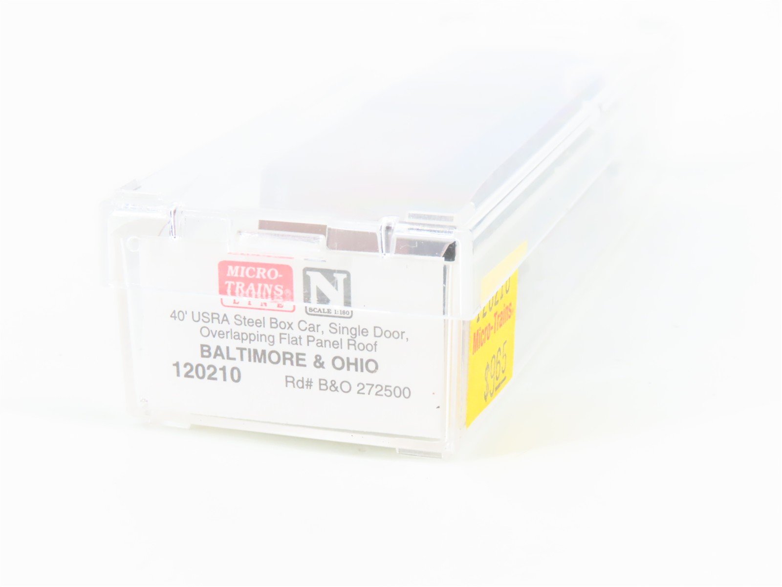N Scale Micro-Trains MTL 120210 B&O Baltimore & Ohio 40' Box Car #272500