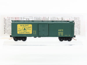 N Scale Micro-Trains MTL 120040 MEC Pine Tree Route 40' Steel Box Car #5530
