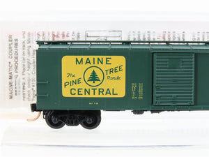 N Scale Micro-Trains MTL 120040 MEC Pine Tree Route 40' Steel Box Car #5530