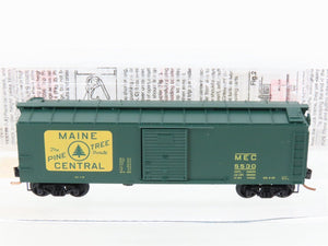 N Scale Micro-Trains MTL 120040 MEC Pine Tree Route 40' Steel Box Car #5530