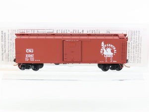 N Scale Micro-Trains MTL 120020 CNJ Jersey Central 40' Steel Box Car #21567