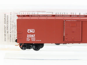 N Scale Micro-Trains MTL 120020 CNJ Jersey Central 40' Steel Box Car #21567