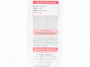 N Scale Micro-Trains MTL 12100080 NH New Haven Railroad Scale Test Car #M-23