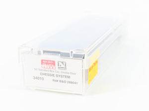 N Micro-Trains MTL 34010 B&O Chessie System 50' Double Door Box Car #288041