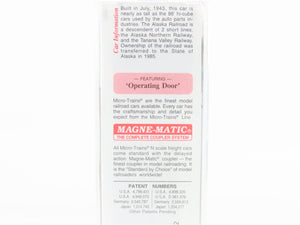 N Micro-Trains MTL 77030 ARR Alaska McKinley National Park 50' Box Car #8019