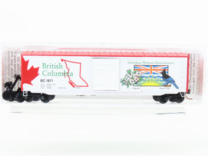 N Scale Micro-Trains MTL 07700151 BC British Columbia 50' Box Car #1871