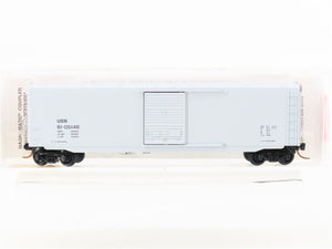 N Scale Micro-Trains MTL 77040 USN United States Navy 50' Box Car #61-05146