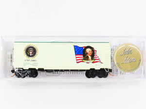 N Scale Micro-Trains MTL 07400102 John Adams Presidential 40' Box Car #1797-1801