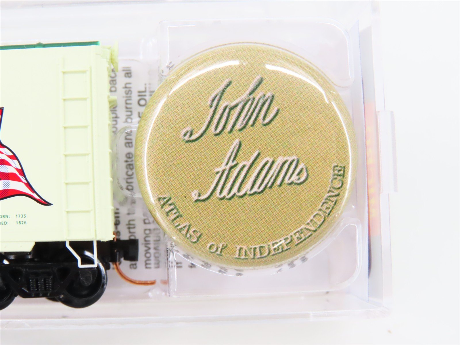 N Scale Micro-Trains MTL 07400102 John Adams Presidential 40' Box Car #1797-1801