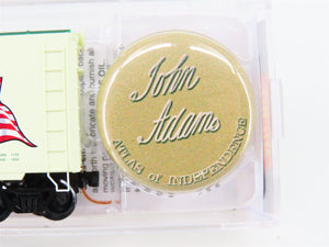 N Scale Micro-Trains MTL 07400102 John Adams Presidential 40' Box Car #1797-1801
