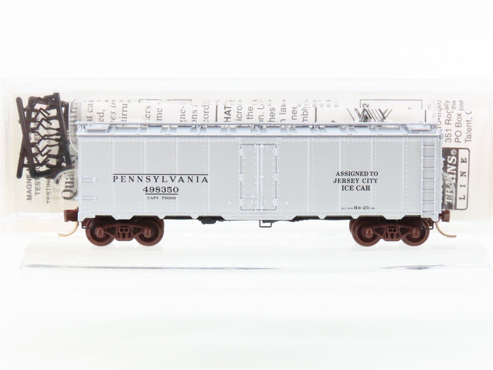 N Scale Micro-Trains MTL 59040 PRR Pennsylvania Railroad 40' Ice Reefer #498350