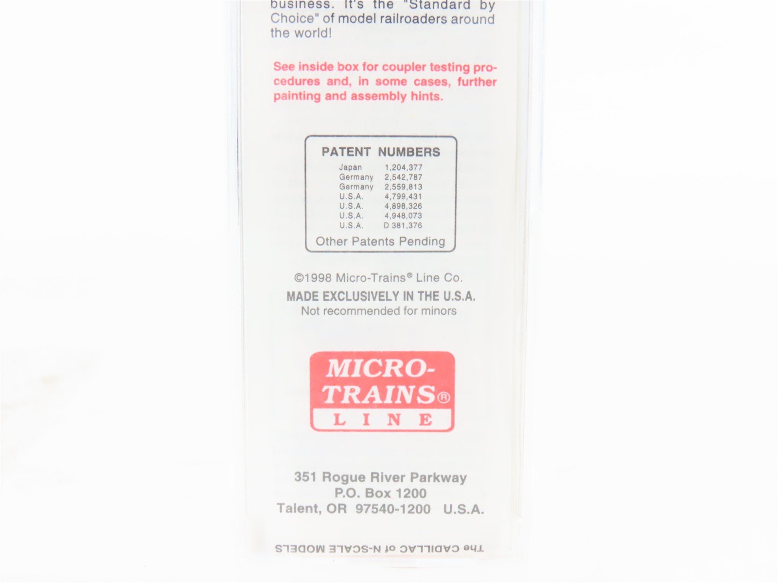 N Scale Micro-Trains MTL 59040 PRR Pennsylvania Railroad 40' Ice Reefer #498350