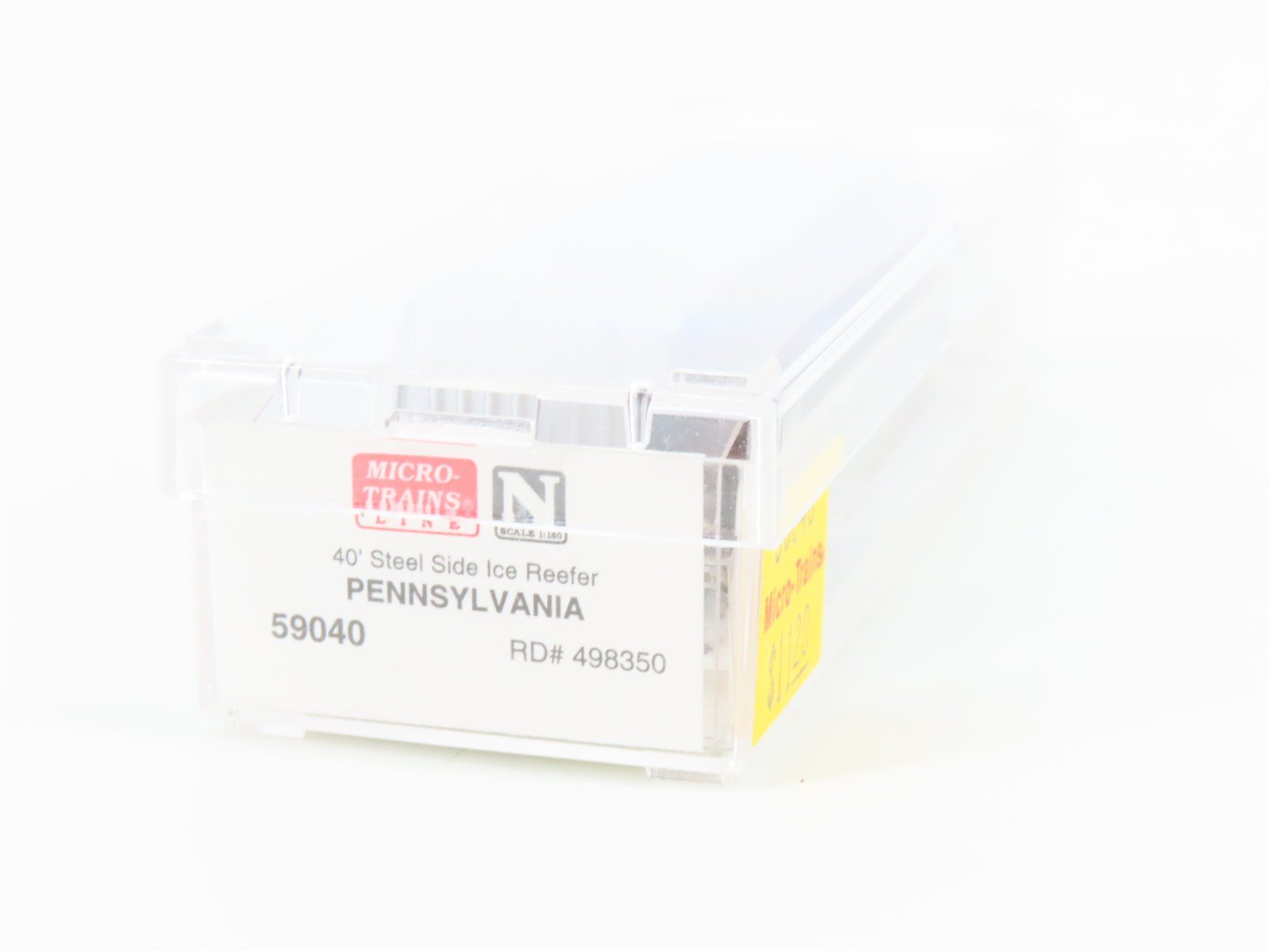 N Scale Micro-Trains MTL 59040 PRR Pennsylvania Railroad 40' Ice Reefer #498350
