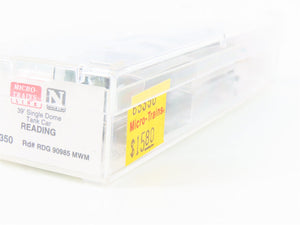 N Scale Micro-Trains MTL 65350 RDG Reading 39' Single Dome Tank Car #90985