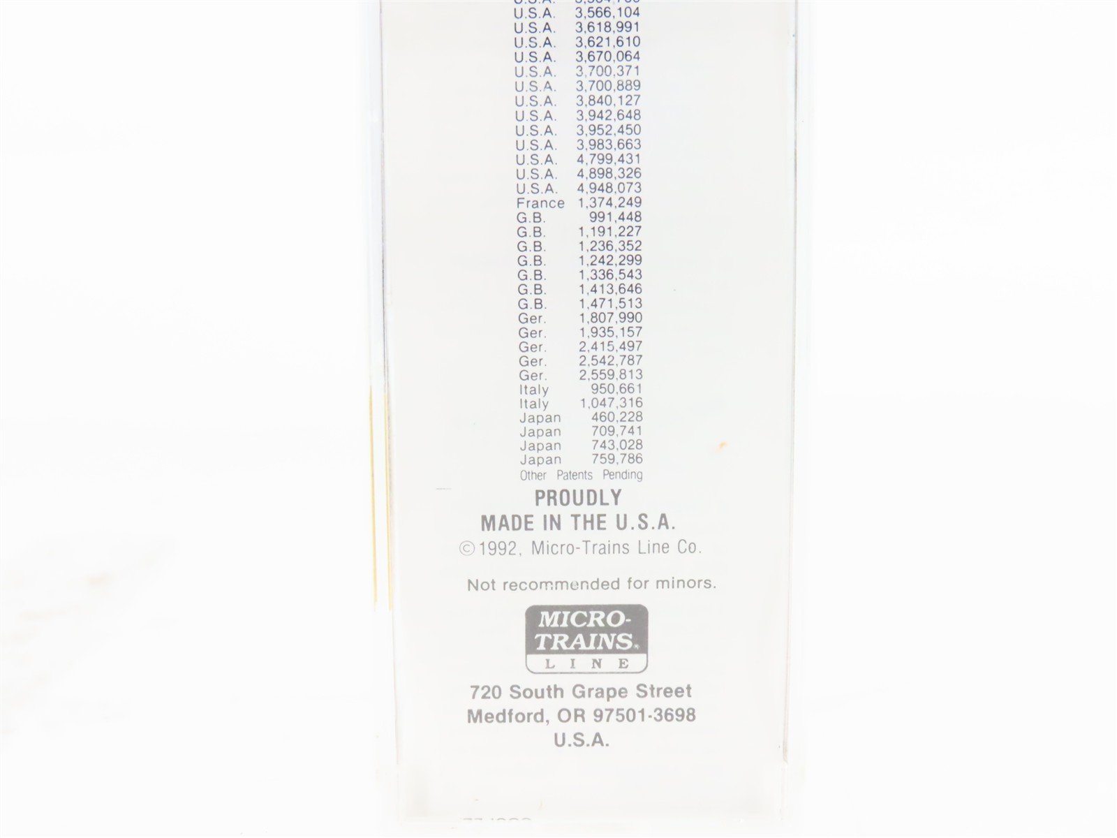 N Scale Micro-Trains MTL 65310 CGW Chicago Great Western 39' Tank Car #264