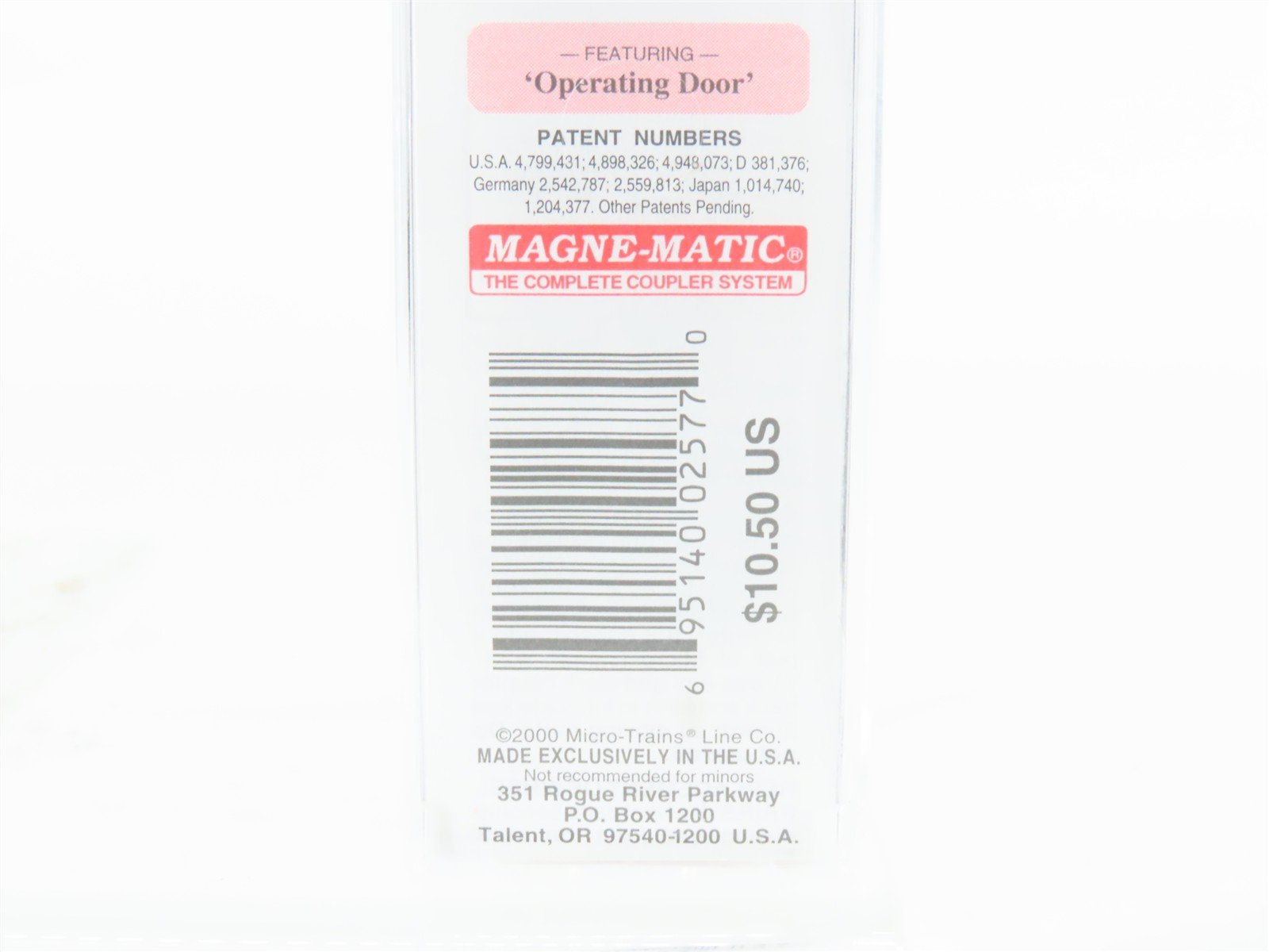 N Scale Micro-Trains MTL 35140 SOO Line 40' Despatch Stock Car #29628