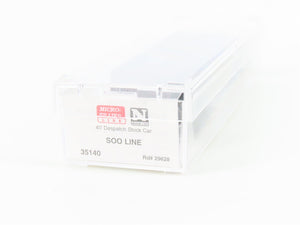 N Scale Micro-Trains MTL 35140 SOO Line 40' Despatch Stock Car #29628