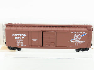 N Scale Micro-Trains MTL 33060 SSW Cotton Belt Blue Streak 50' Box Car #48071