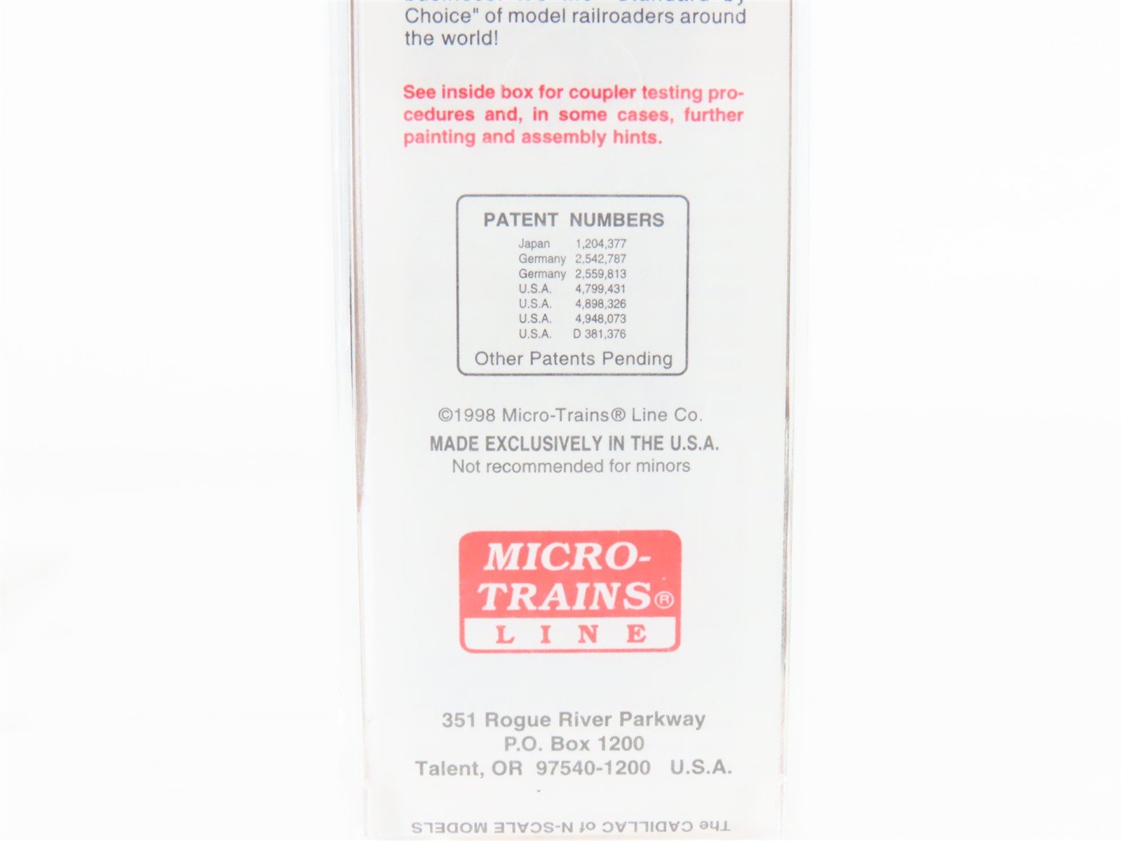 N Scale Micro-Trains MTL 33060 SSW Cotton Belt Blue Streak 50' Box Car #48071