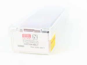 N Scale Micro-Trains MTL 33060 SSW Cotton Belt Blue Streak 50' Box Car #48071