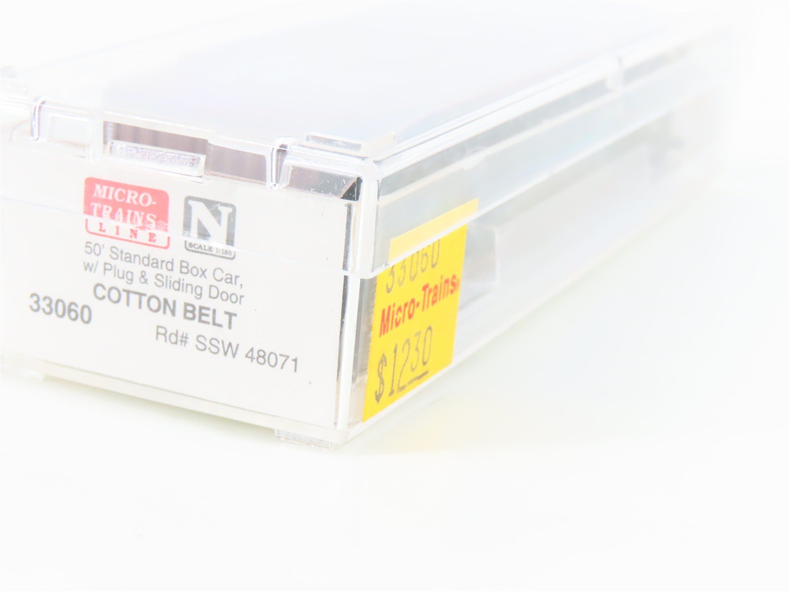 N Scale Micro-Trains MTL 33060 SSW Cotton Belt Blue Streak 50' Box Car #48071