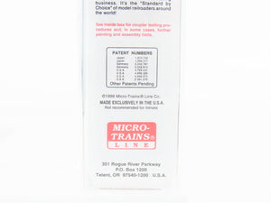 N Scale Micro-Trains MTL 38260 EFCX Evergreen Freight Car Corp 50' Box Car #2875