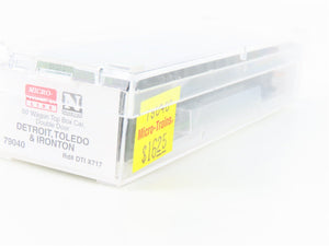 N Scale Micro-Trains MTL 79040 DTI Detroit Toledo & Ironton 50' Box Car #X717