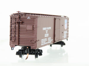 N Scale Micro-Trains MTL 39210 UP Union Pacific 40' Wood Box Car #100744