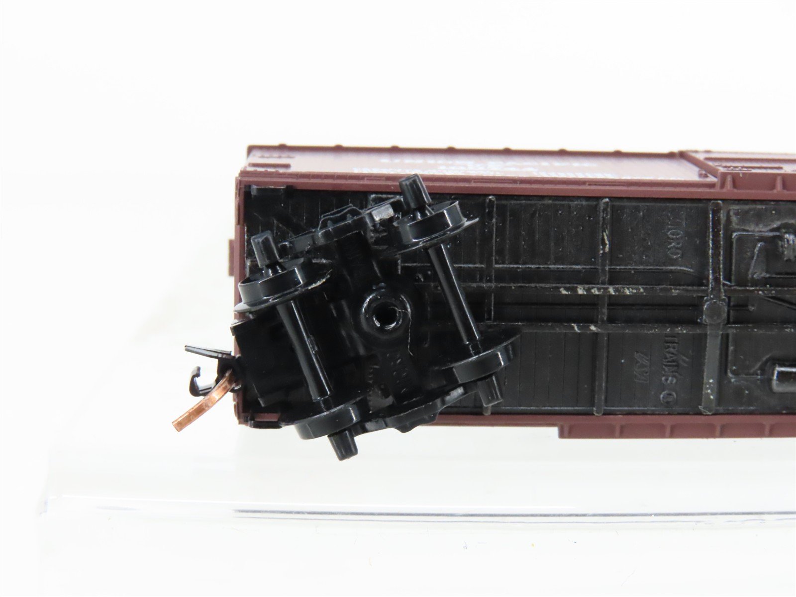 N Scale Micro-Trains MTL 39210 UP Union Pacific 40' Wood Box Car #100744