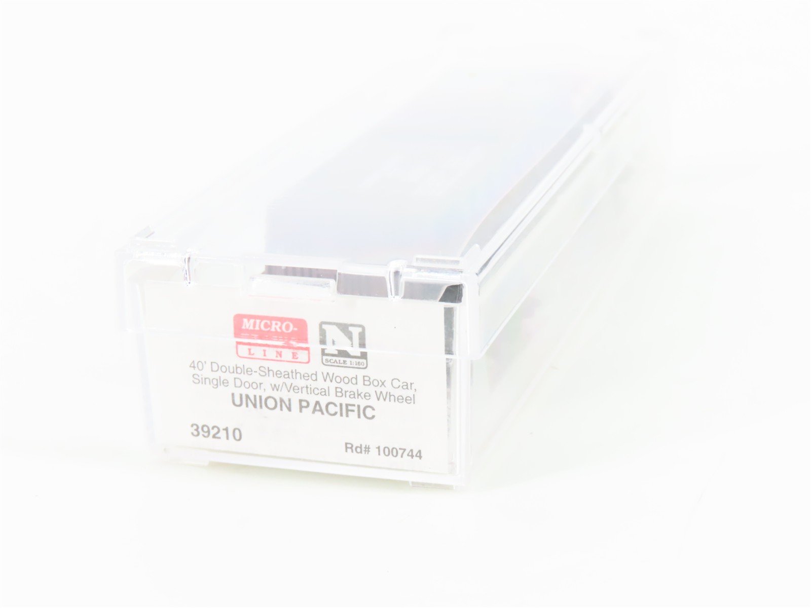 N Scale Micro-Trains MTL 39210 UP Union Pacific 40' Wood Box Car #100744