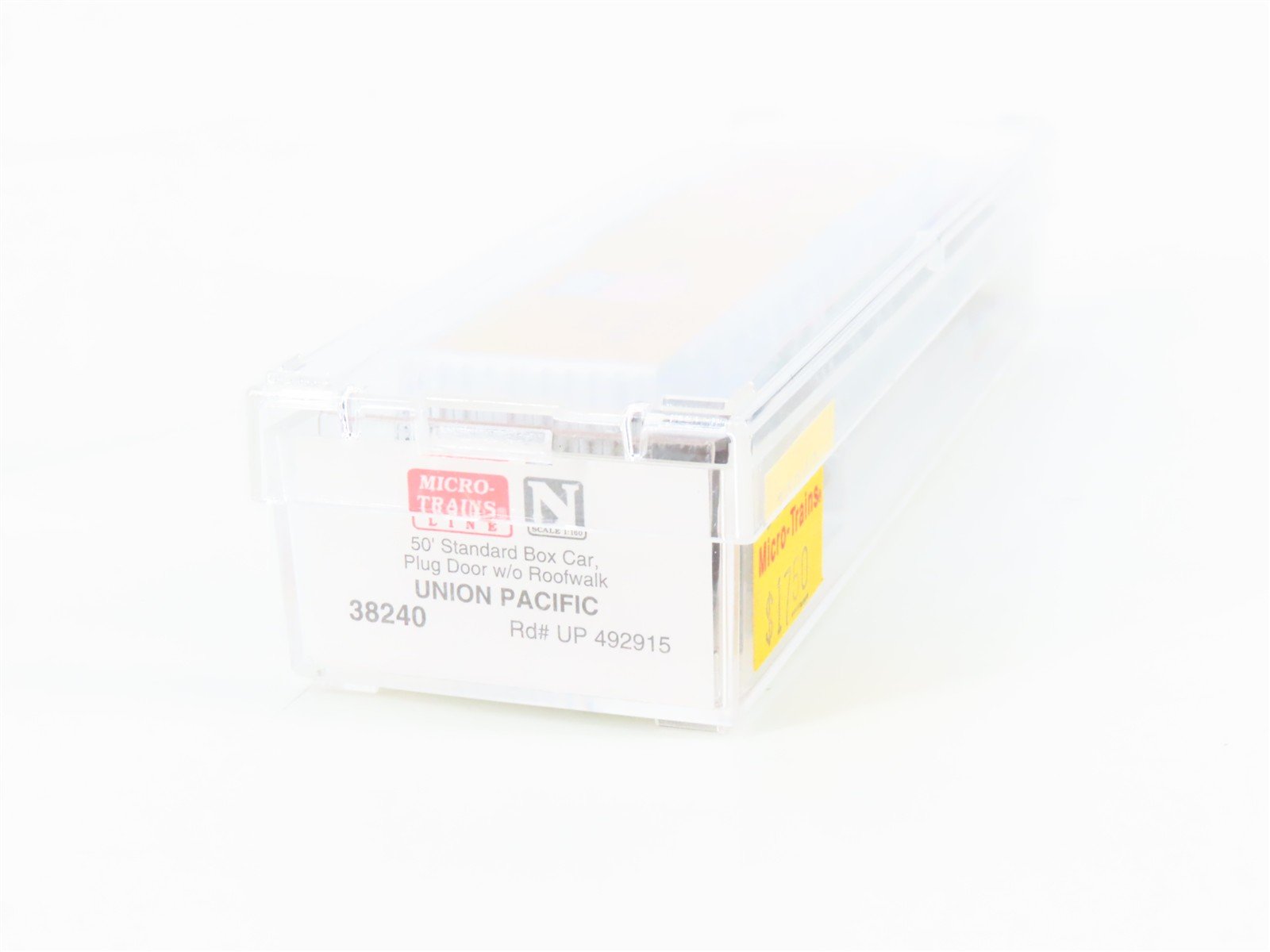 N Scale Micro-Trains MTL 38240 UP Union Pacific Railroad 50' Box Car #492915