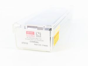 N Scale Micro-Trains MTL 37010 CR Conrail 50' Double Door Box Car #174605