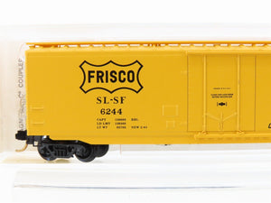 N Scale Micro-Trains MTL 32060 SL-SF Frisco Railroad 50' Plug Door Box Car #6244