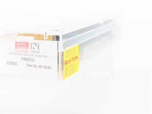 N Scale Micro-Trains MTL 32060 SL-SF Frisco Railroad 50' Plug Door Box Car #6244
