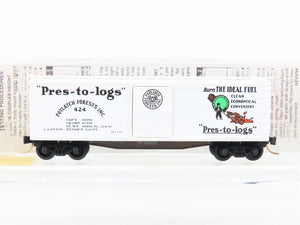 N Scale Micro-Trains MTL 42060 Potlatch Lumber Co. 40' Single Door Box Car #424