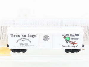 N Scale Micro-Trains MTL 42060 Potlatch Lumber Co. 40' Single Door Box Car #424