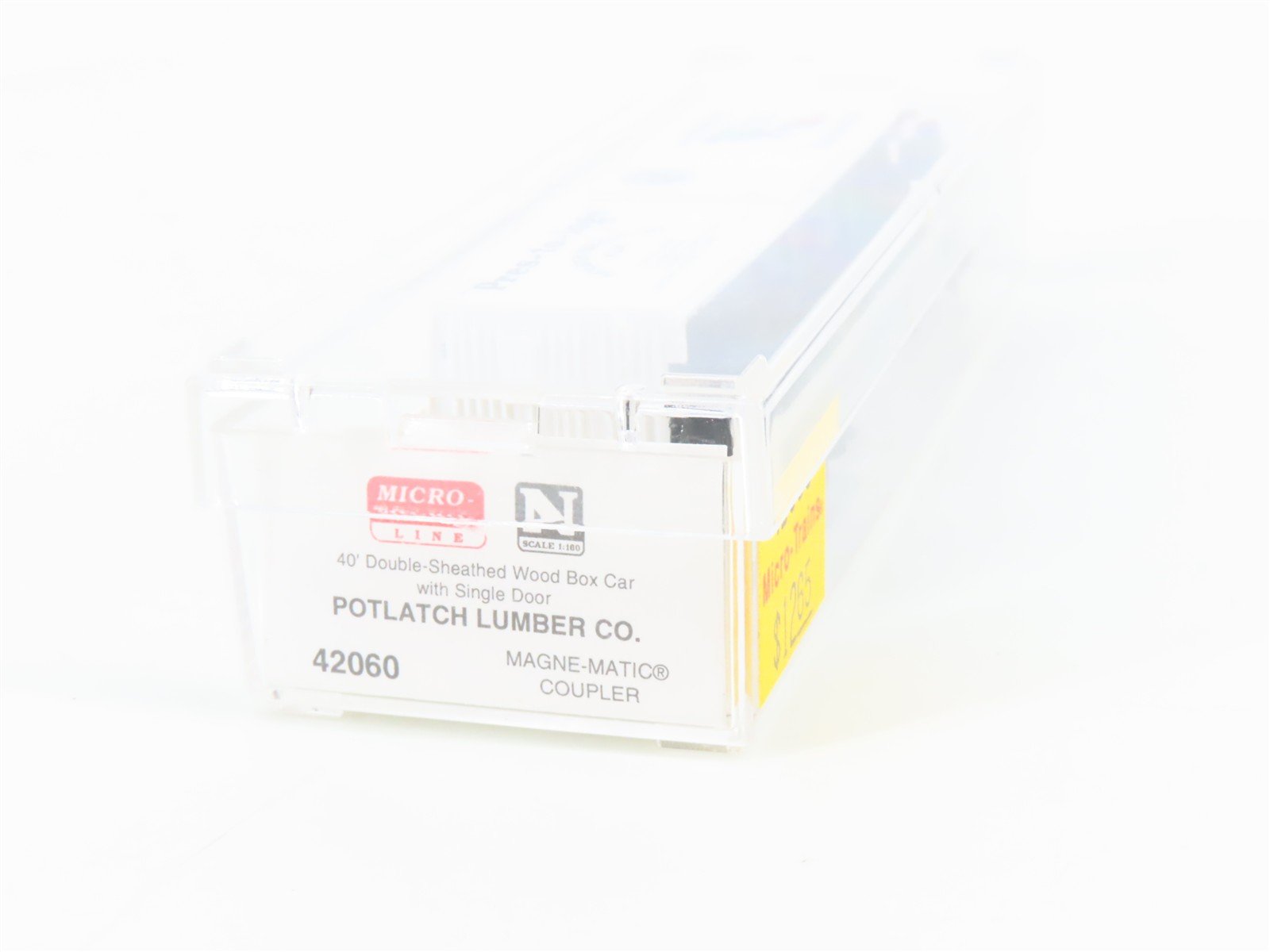 N Scale Micro-Trains MTL 42060 Potlatch Lumber Co. 40' Single Door Box Car #424