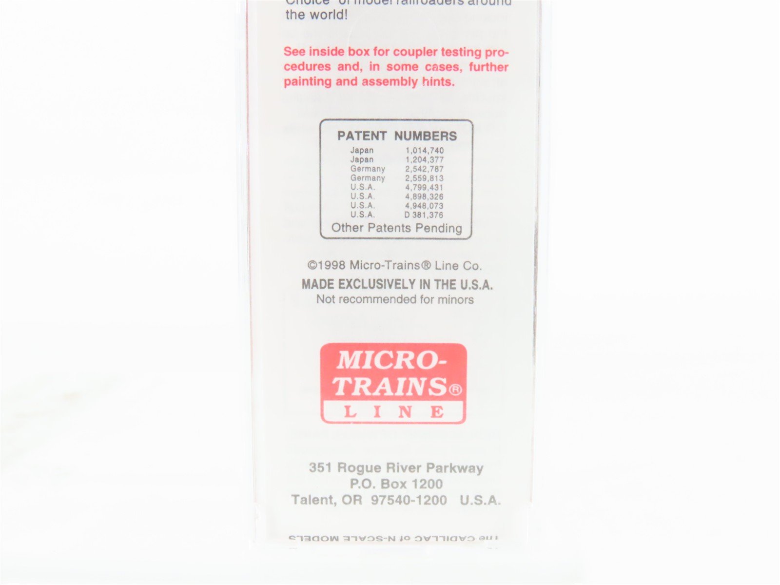 N Scale Micro-Trains MTL 35020 GN Great Northern Railroad 40' Stock Car #55256