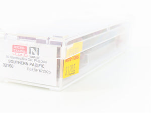 N Scale Micro-Trains MTL 32160 SP Southern Pacific 50' Plug Door Box Car #672925