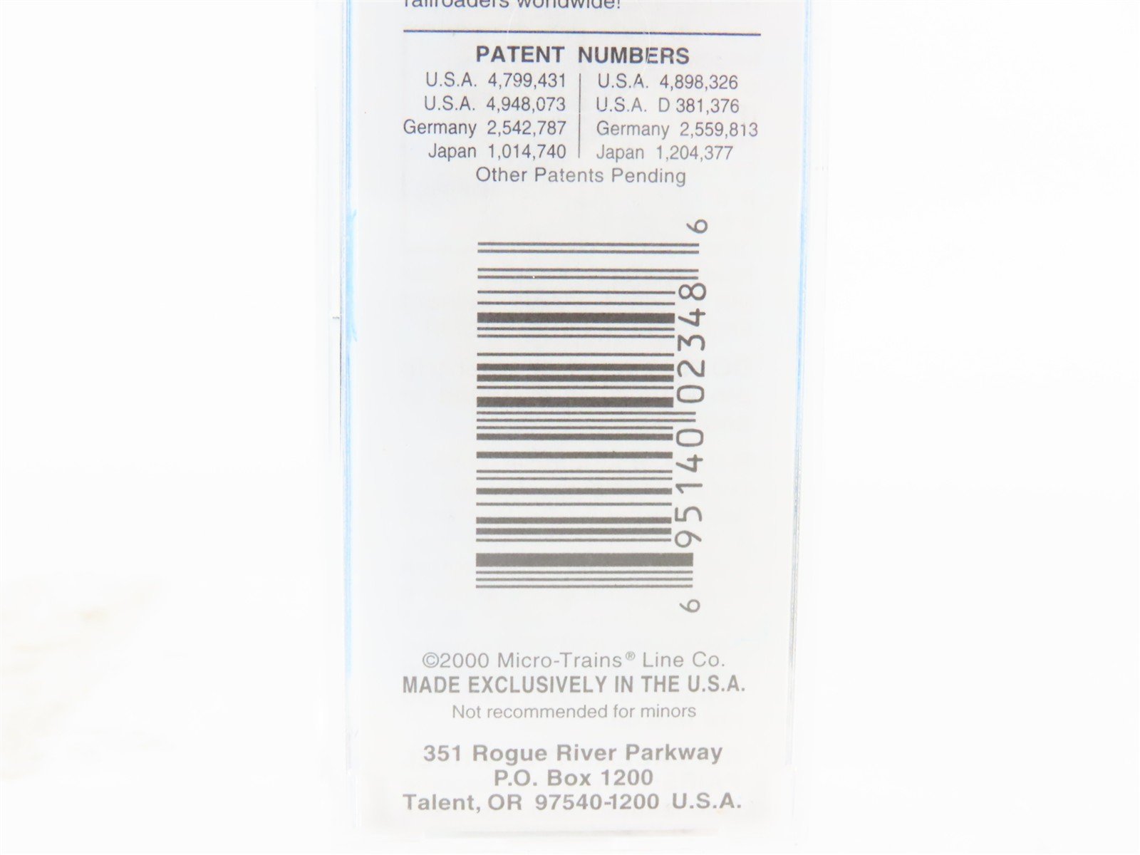 N Scale Micro-Trains MTL 94170 ROCK 