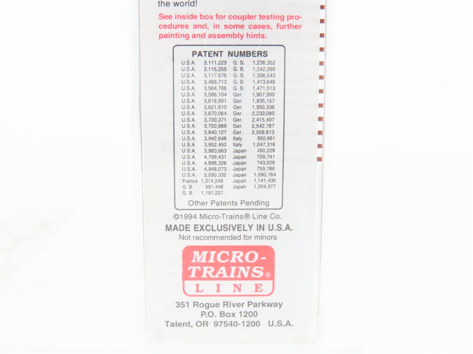 N Scale Micro-Trains MTL 45020 NW Norfolk & Western 50' Flat Car #202542