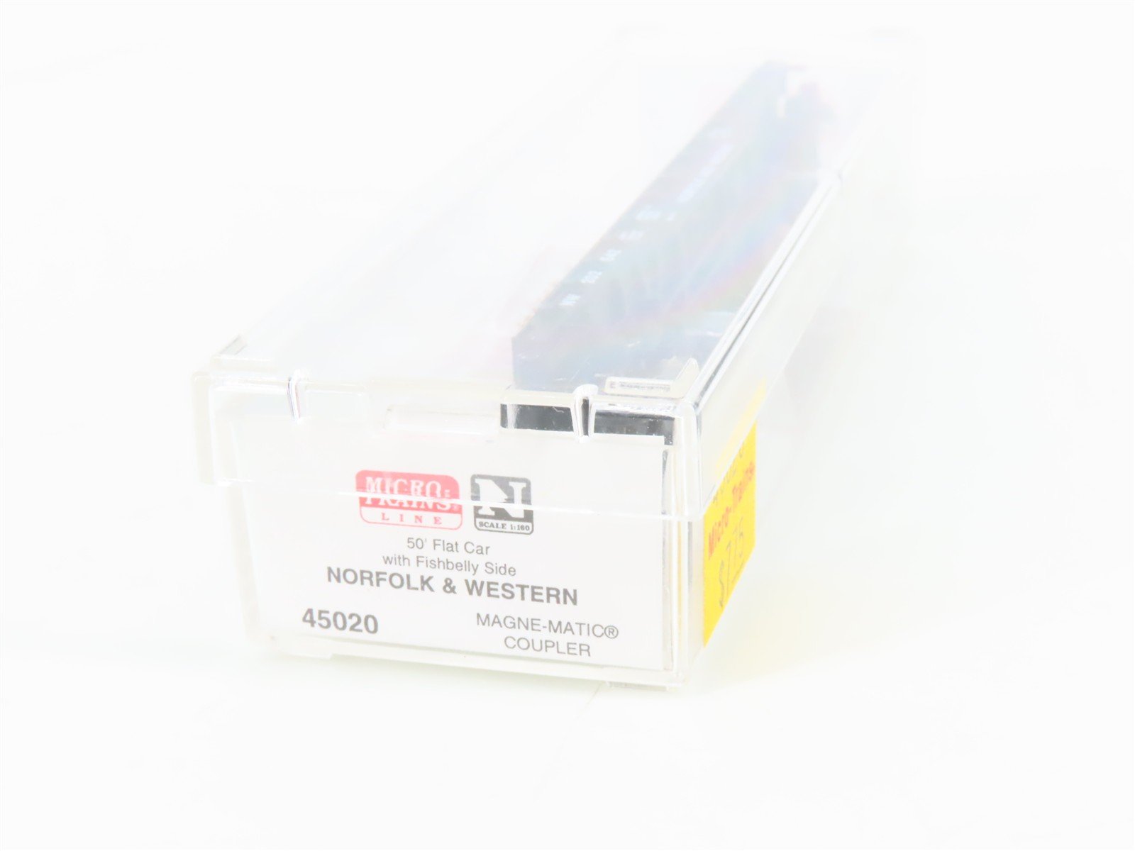 N Scale Micro-Trains MTL 45020 NW Norfolk & Western 50' Flat Car #202542