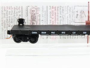 N Scale Micro-Trains MTL 44040 CP Canadian Pacific Railroad 50' Flat Car #300057