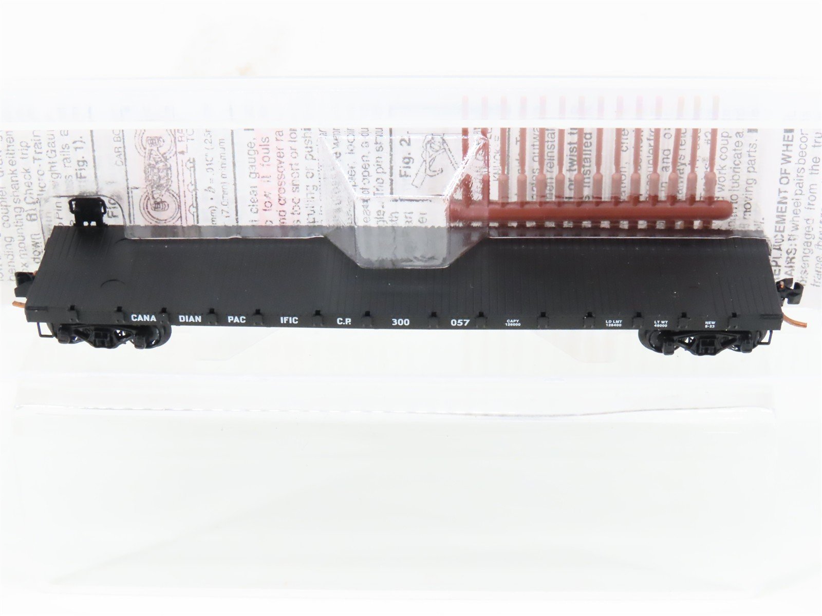 N Scale Micro-Trains MTL 44040 CP Canadian Pacific Railroad 50' Flat Car #300057