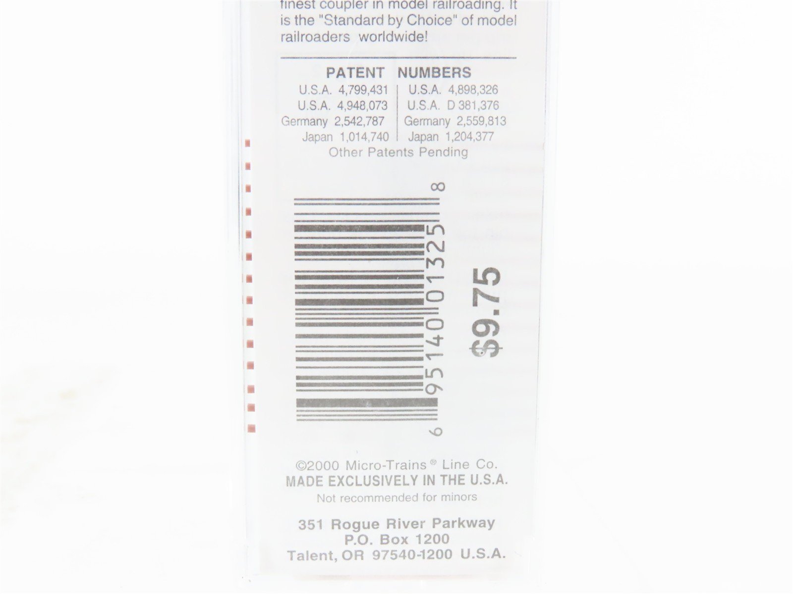 N Scale Micro-Trains MTL 44040 CP Canadian Pacific Railroad 50' Flat Car #300057