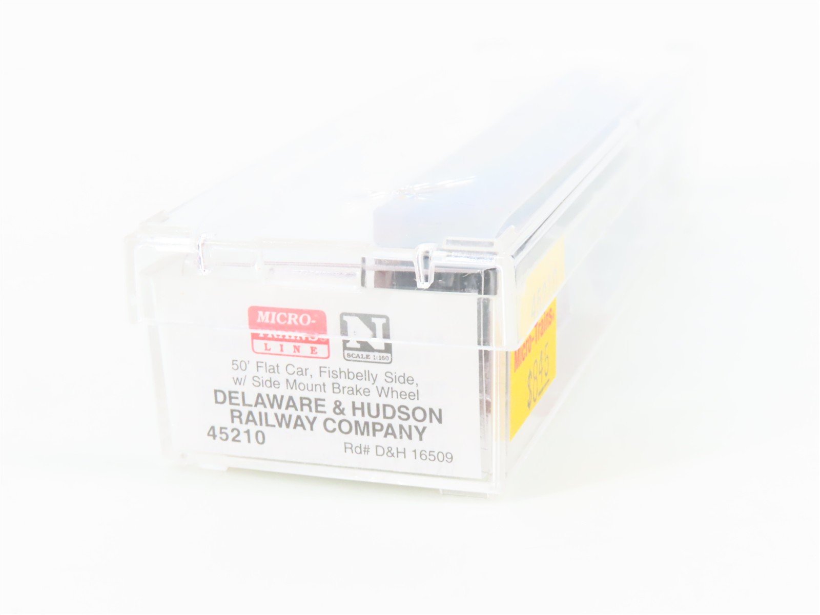 N Scale Micro-Trains MTL 45210 D&H Delaware & Hudson 50' Flat Car #16509