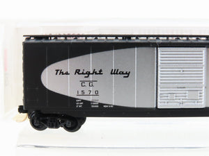 N Micro-Trains MTL 31280 CG Central of Georgia 50' Single Door Box Car #1570