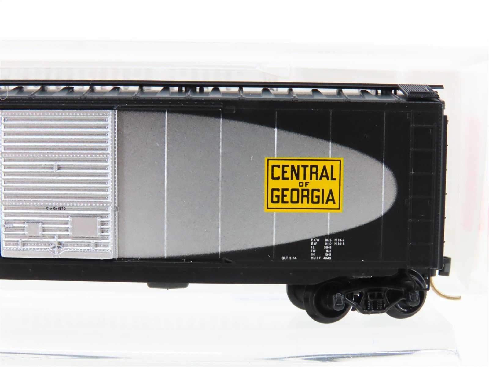 N Micro-Trains MTL 31280 CG Central of Georgia 50' Single Door Box Car #1570