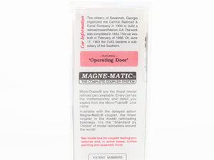 N Micro-Trains MTL 31280 CG Central of Georgia 50' Single Door Box Car #1570